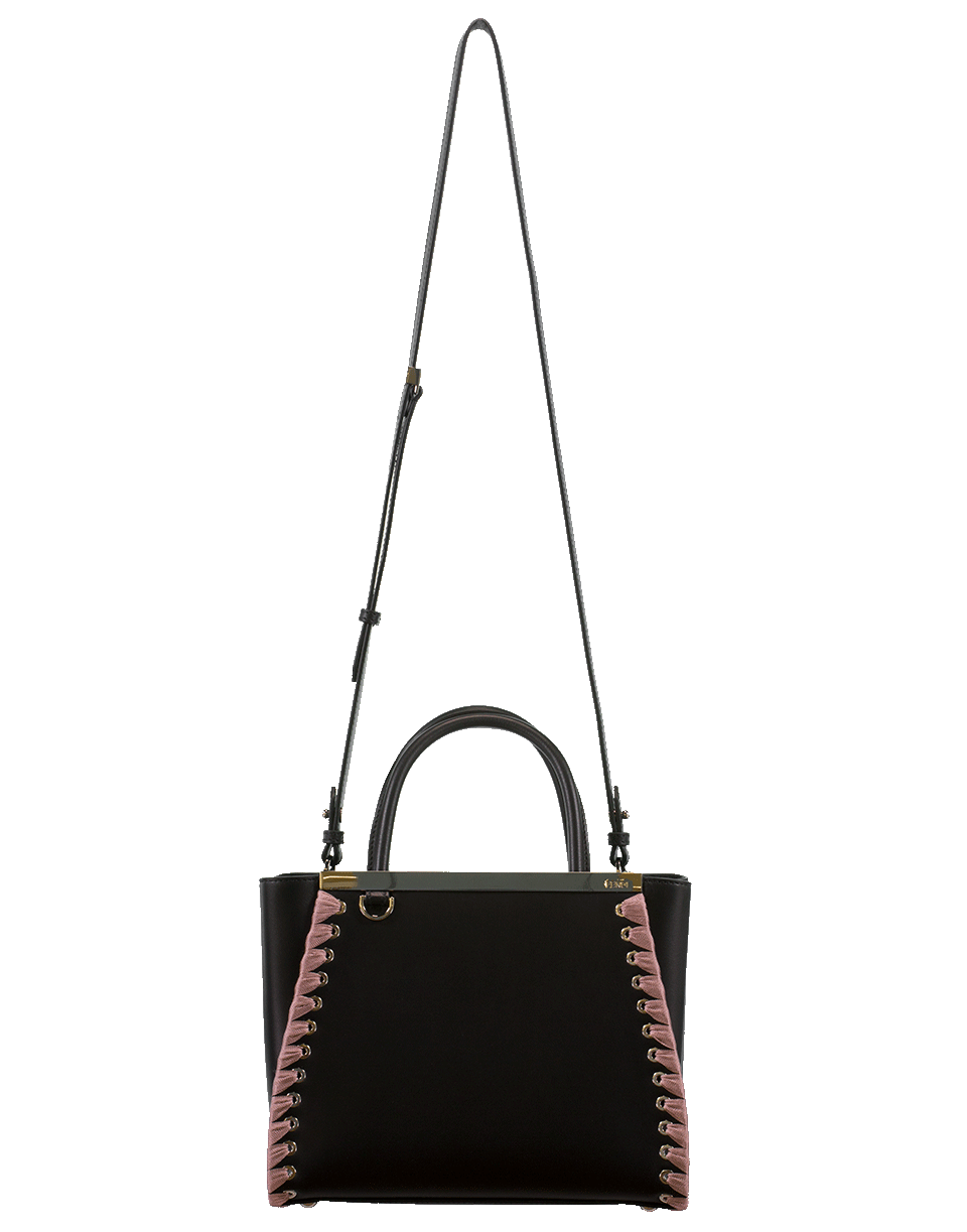 FENDI-Petite 2 Jours Handbag-PNK/BLK
