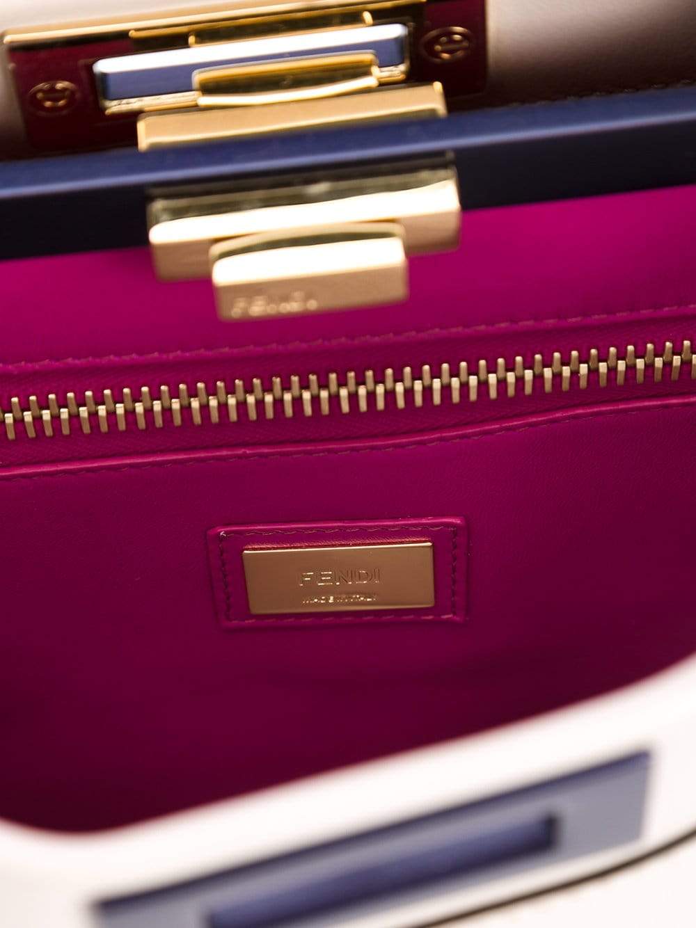 FENDI-Peekaboo Regular-PRL/PINK