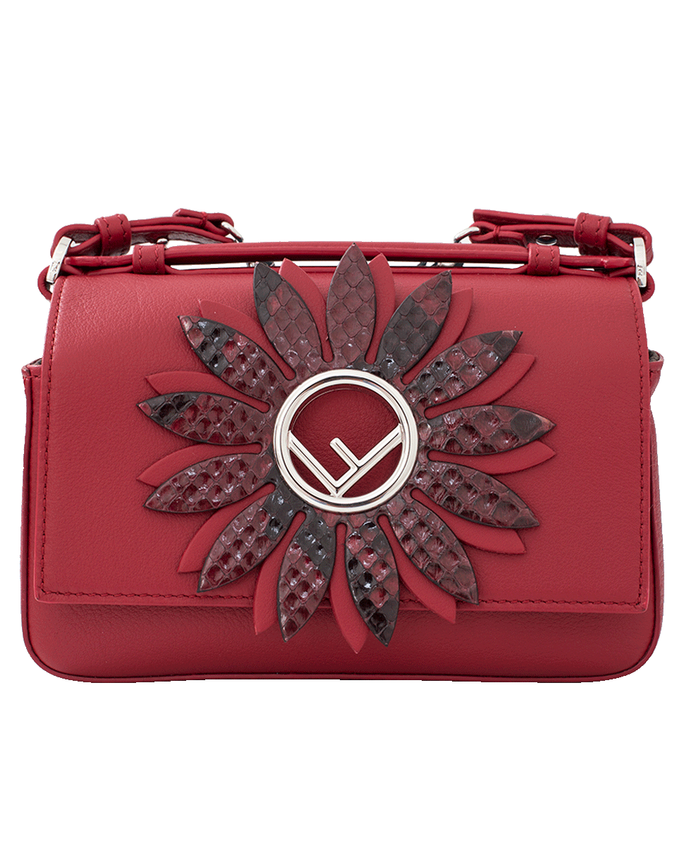 FENDI-Sfilata Double Baguette Handbag-RED/BLU