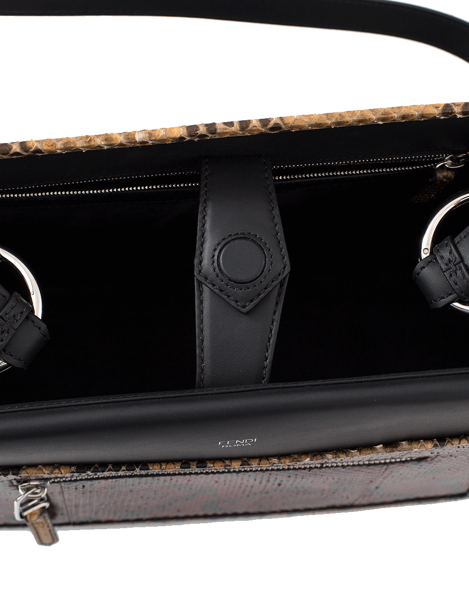 FENDI-Runaway Regular Bag-BLK/RED