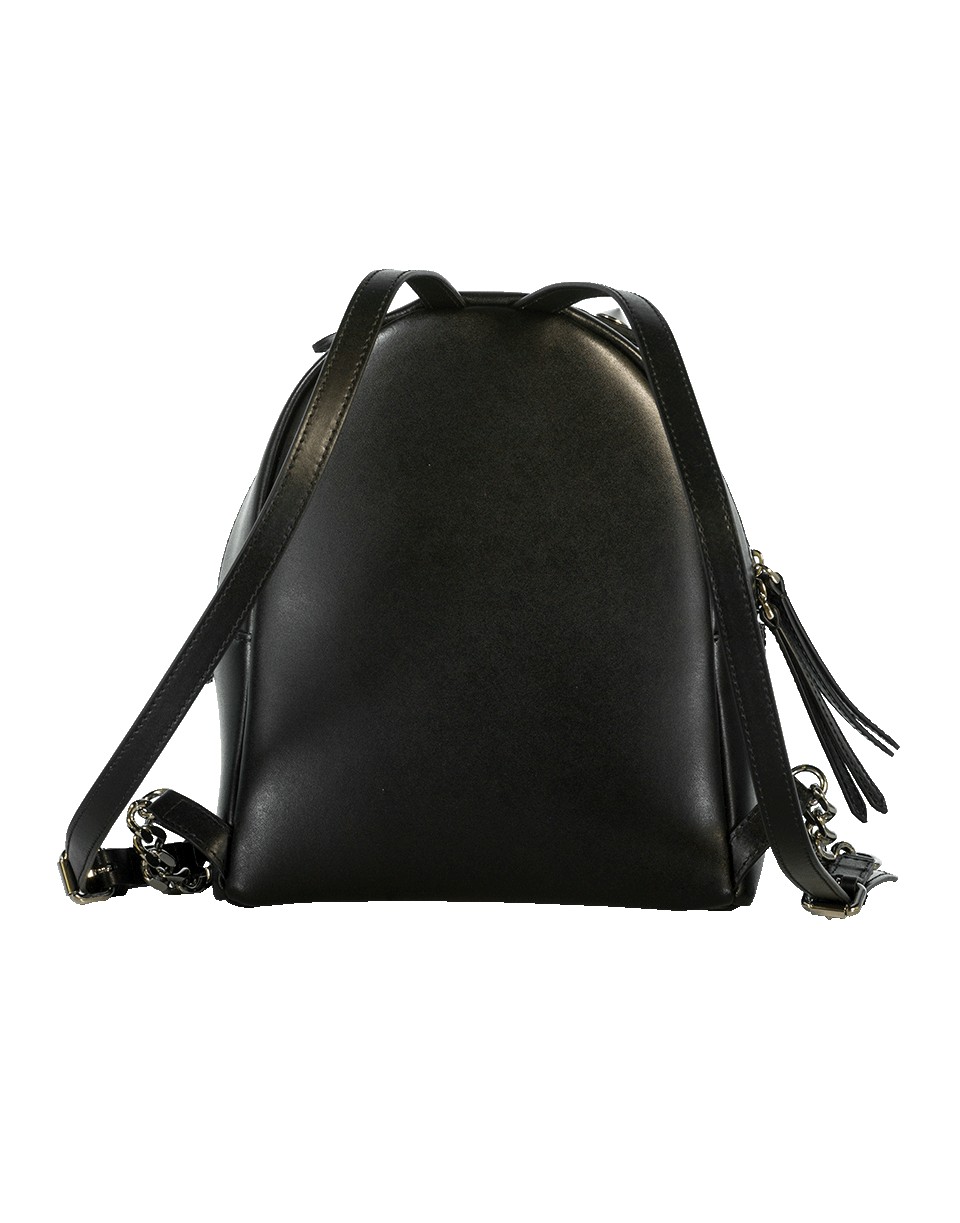 FENDI-Pearl Bow Backpack-BLACK