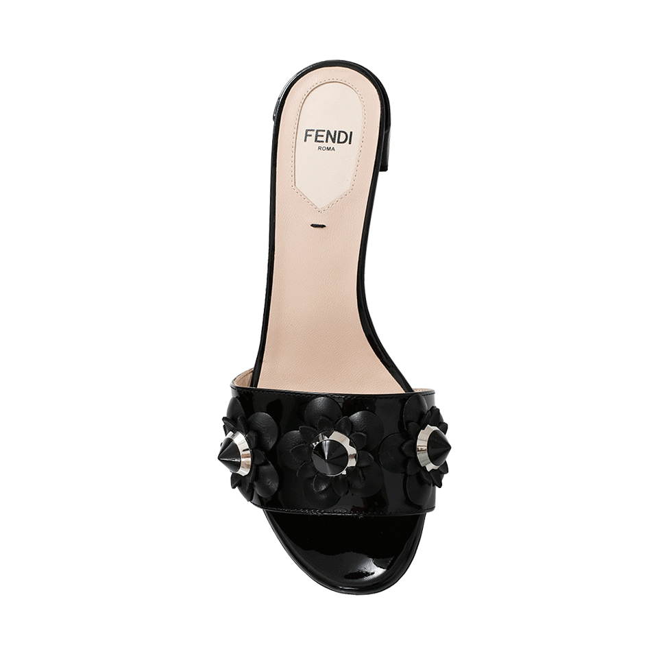 FENDI-Flowerland Mule Slide-