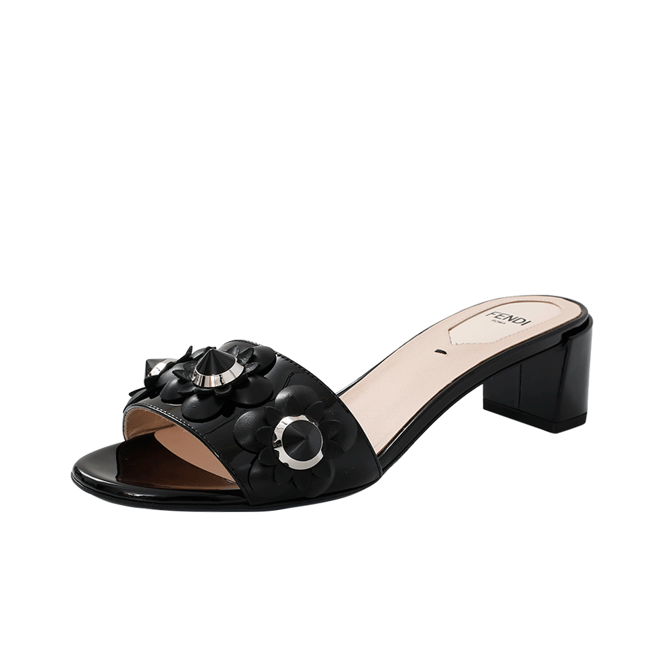 FENDI-Flowerland Mule Slide-