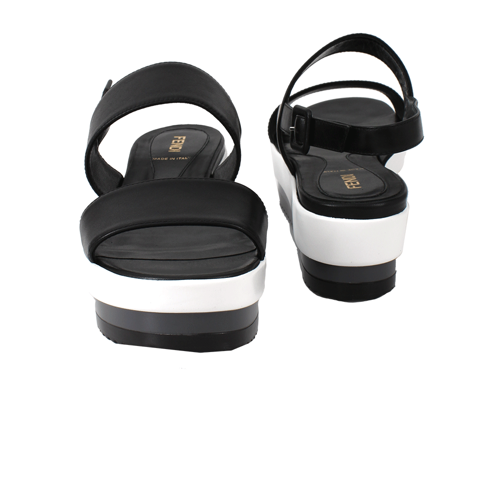 FENDI-Chloe Platform Sandal-