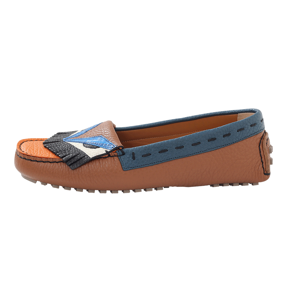 FENDI-Bag Bugs Moccasin Driver-