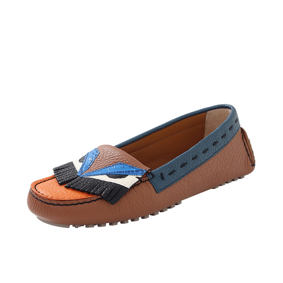 FENDI-Bag Bugs Moccasin Driver-
