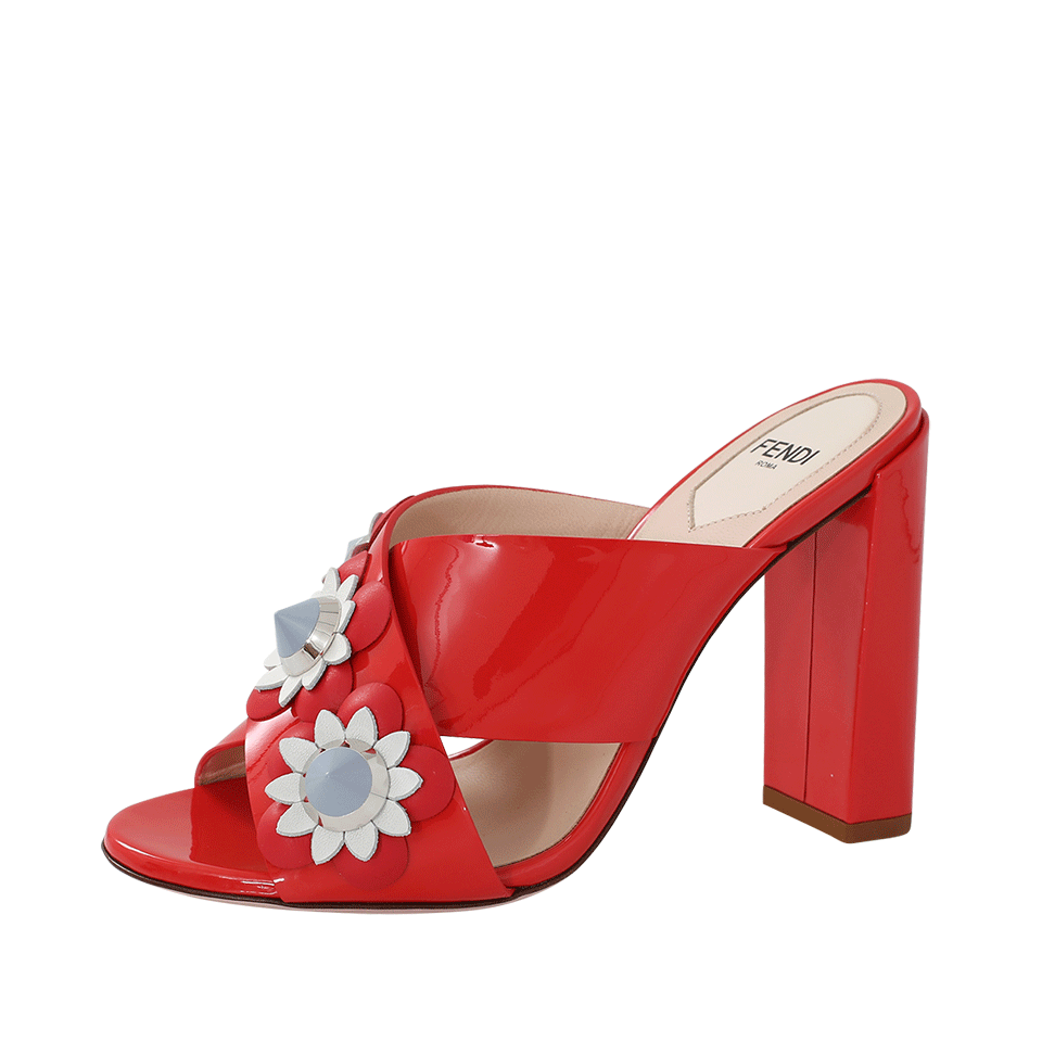 FENDI-Flowerland Mule-