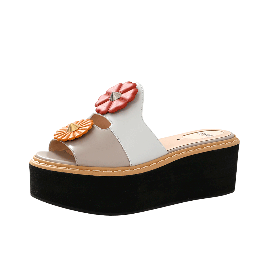 FENDI-Flowerland Foam Platform-