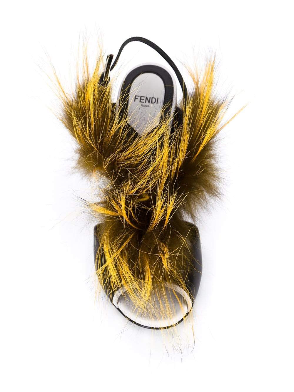 FENDI-Bugs Fur Monster Sandal-