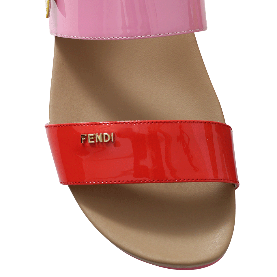 FENDI-Palette Tri-Color Sandal-