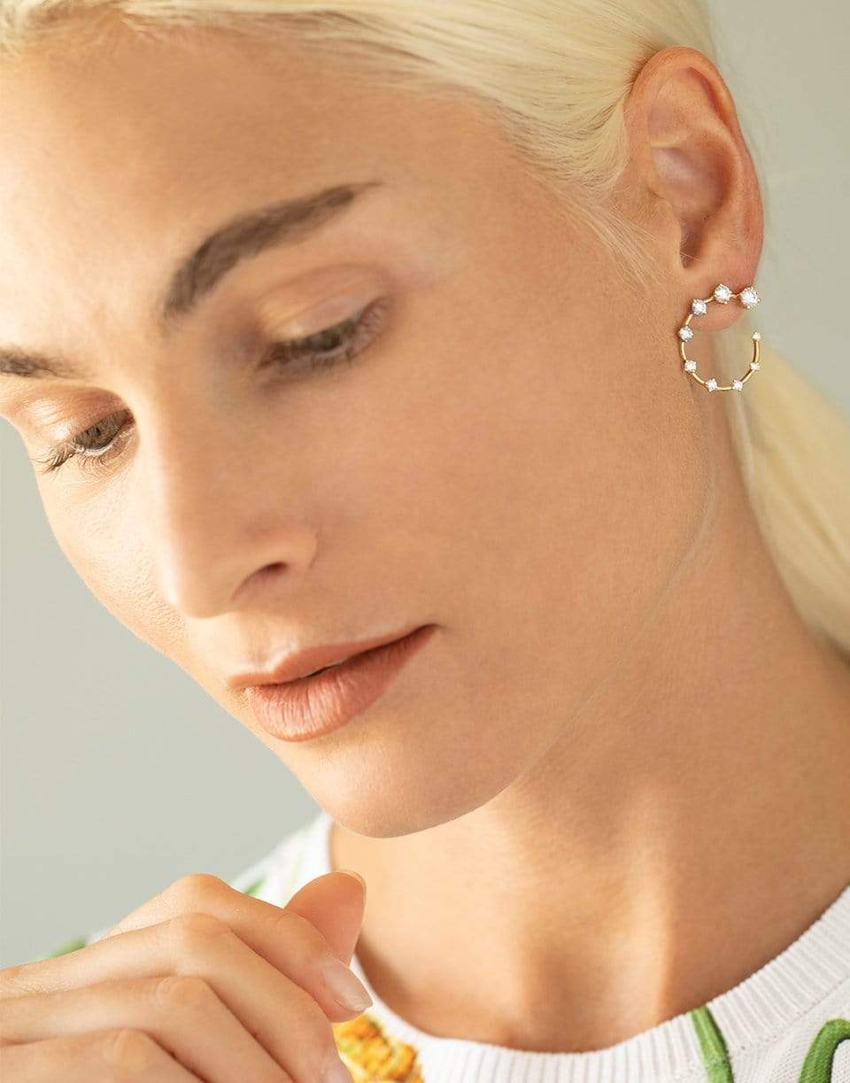 FERNANDO JORGE-Circle Small Earrings - Yellow Gold-YELLOW GOLD