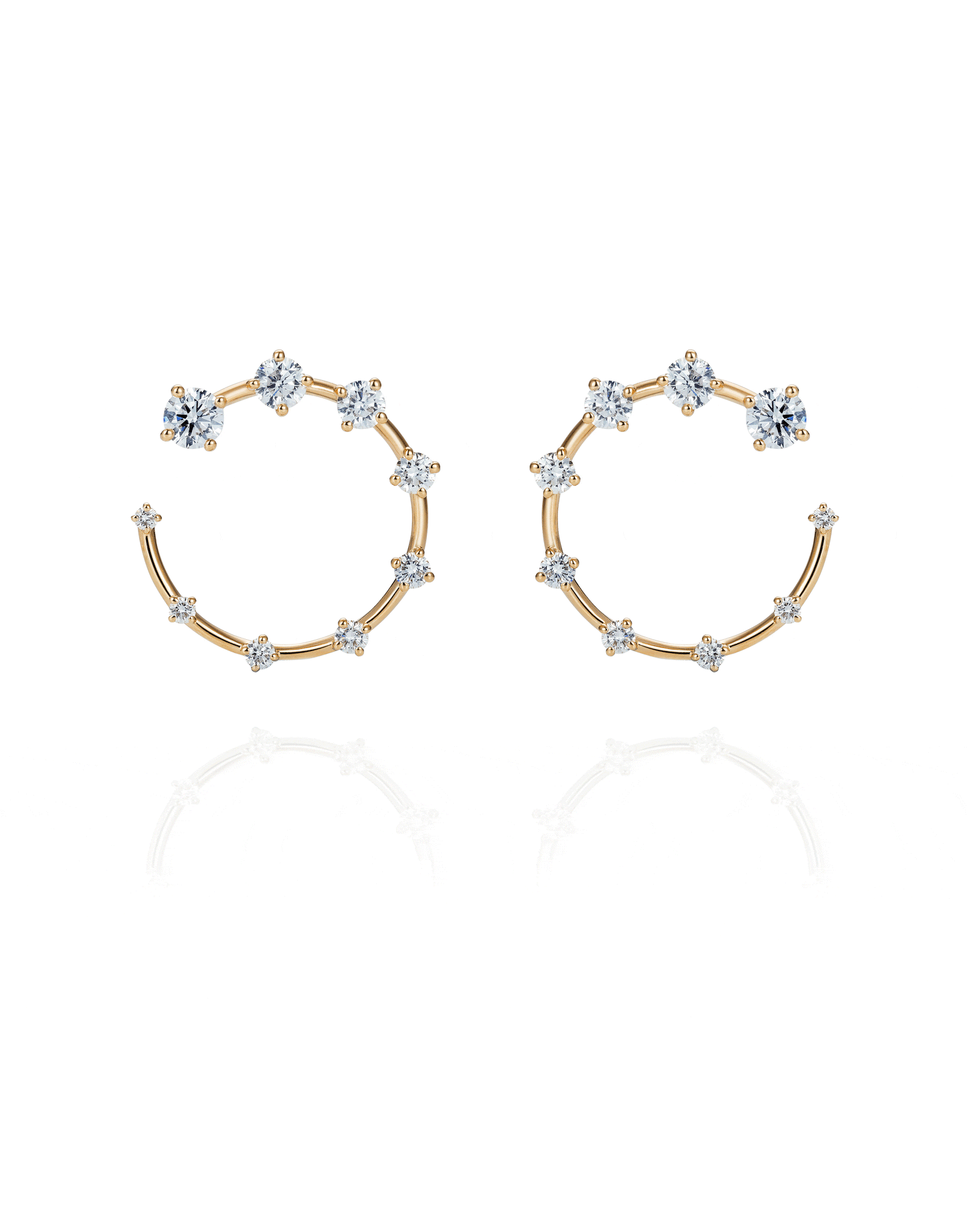FERNANDO JORGE-Circle Small Earrings - Yellow Gold-YELLOW GOLD