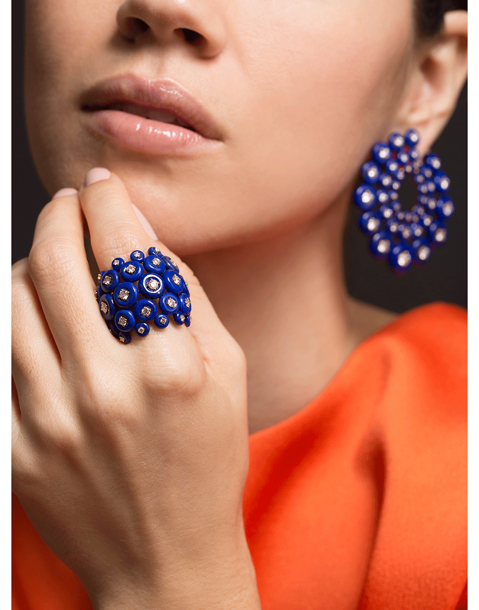 FERNANDO JORGE-Lapis Galaxy Ring-ROSE GOLD