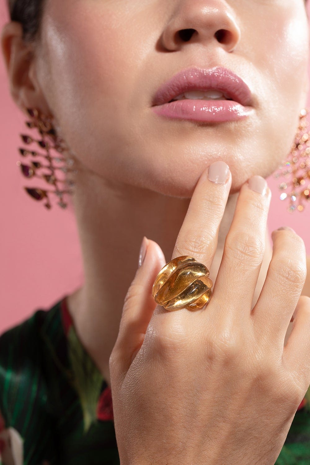 FERNANDO JORGE-Citrine Gleam Ring-YELLOW GOLD