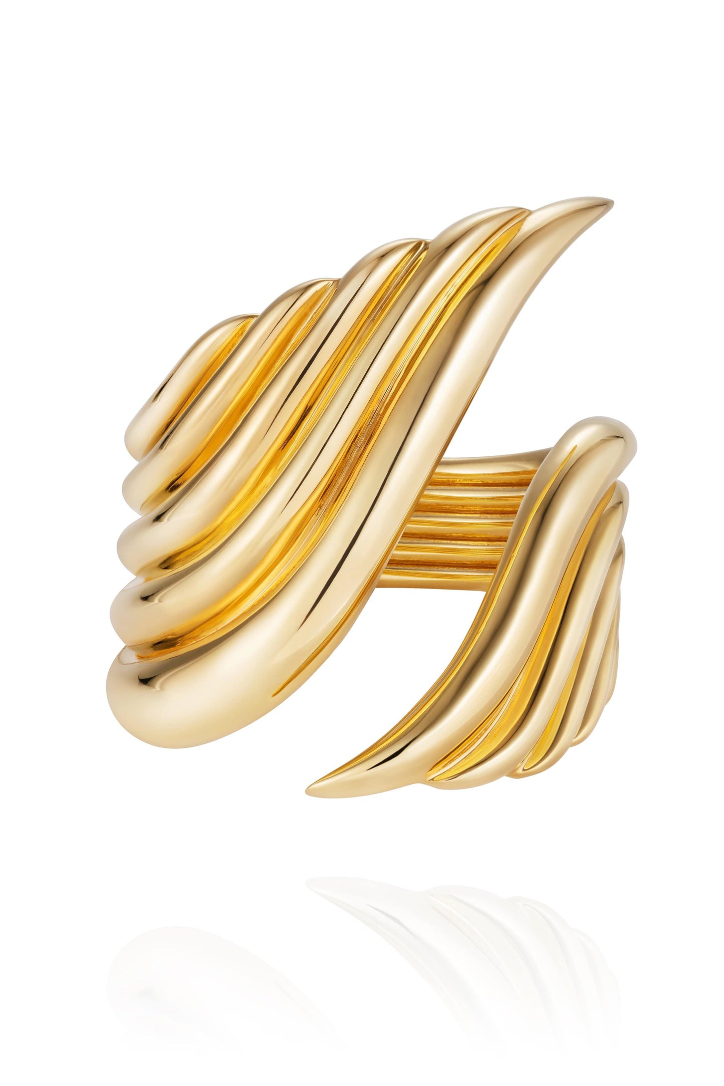 FERNANDO JORGE-Fire Ring II-YELLOW GOLD