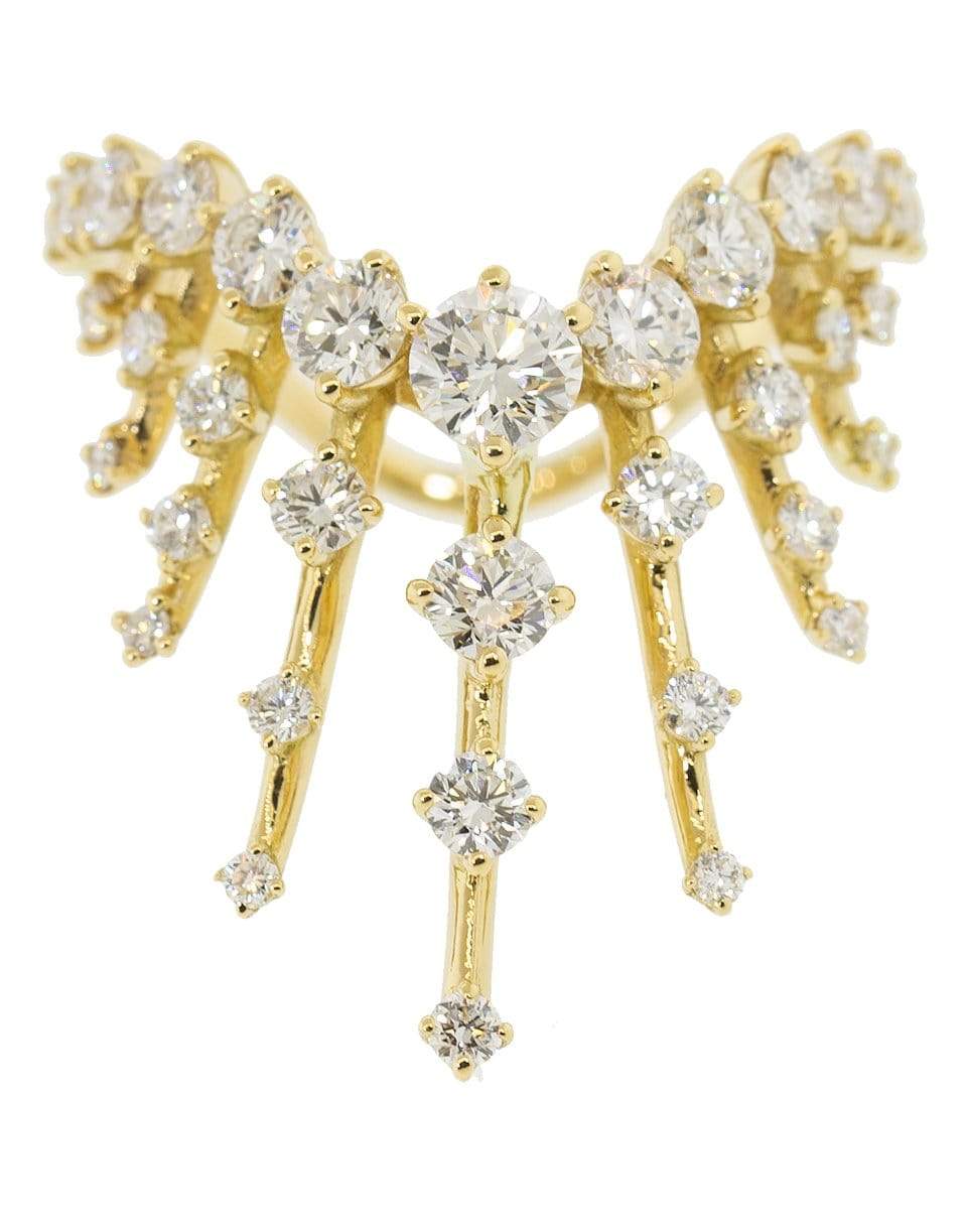 FERNANDO JORGE-Diamond Radiant Ring-YELLOW GOLD