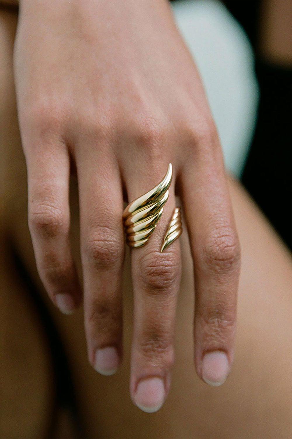 FERNANDO JORGE-Fire Ring-YELLOW GOLD