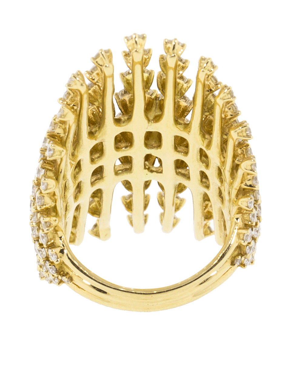 FERNANDO JORGE-Disco Diamond Ring-YELLOW GOLD