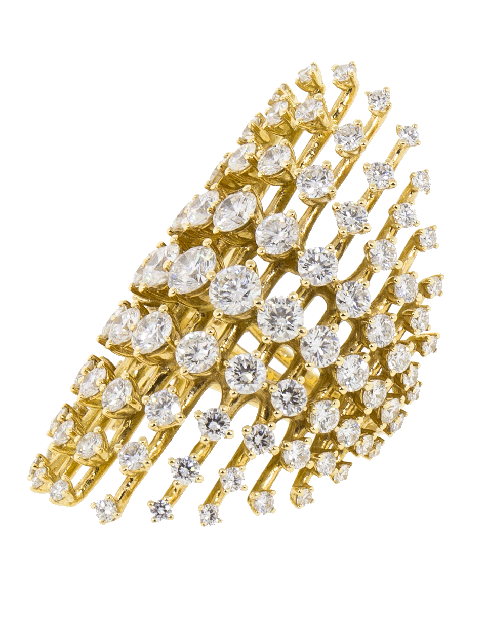 FERNANDO JORGE-Disco Diamond Ring-YELLOW GOLD