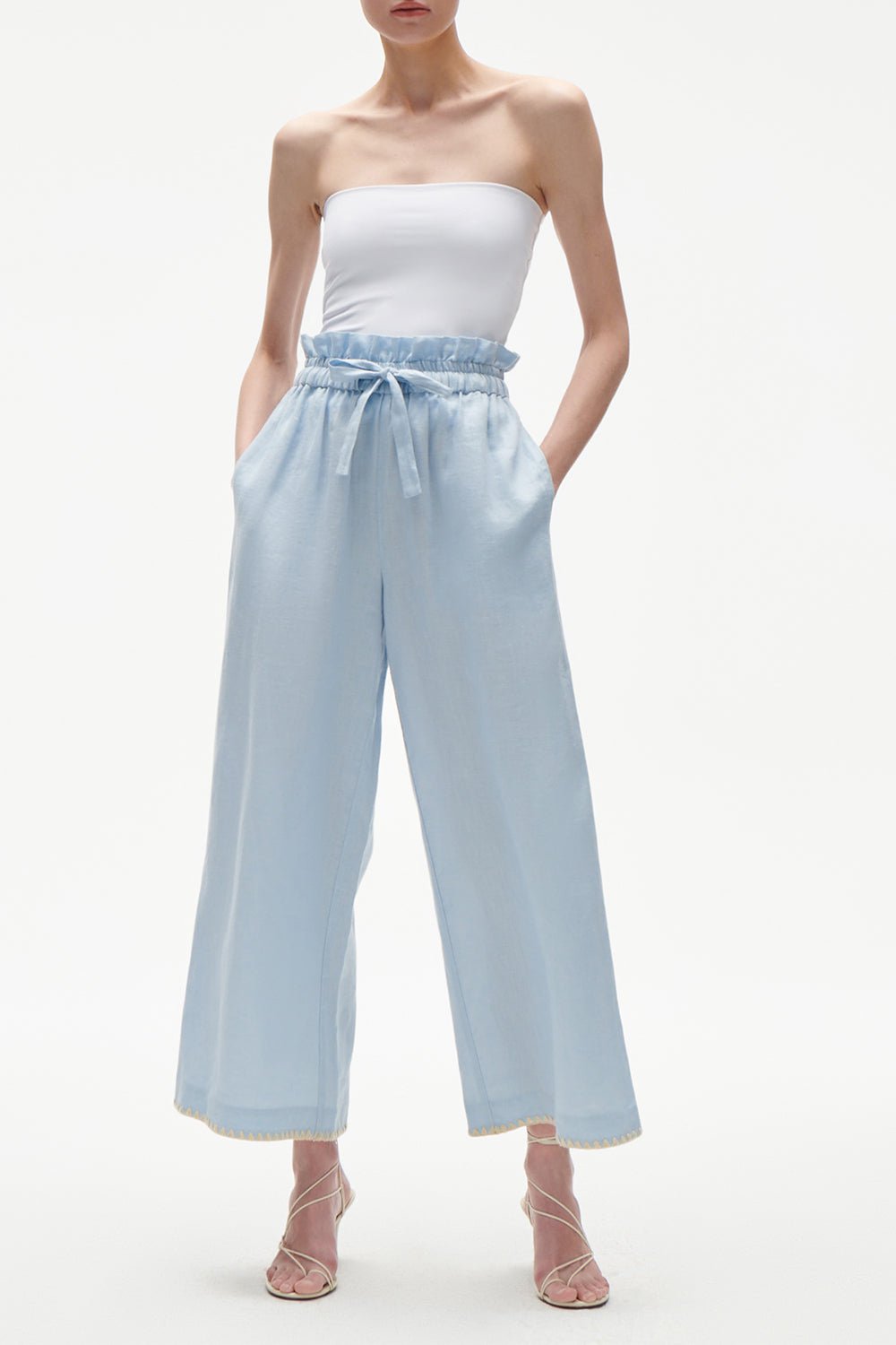 FIGUE-Tomasina Wide Leg Pant-