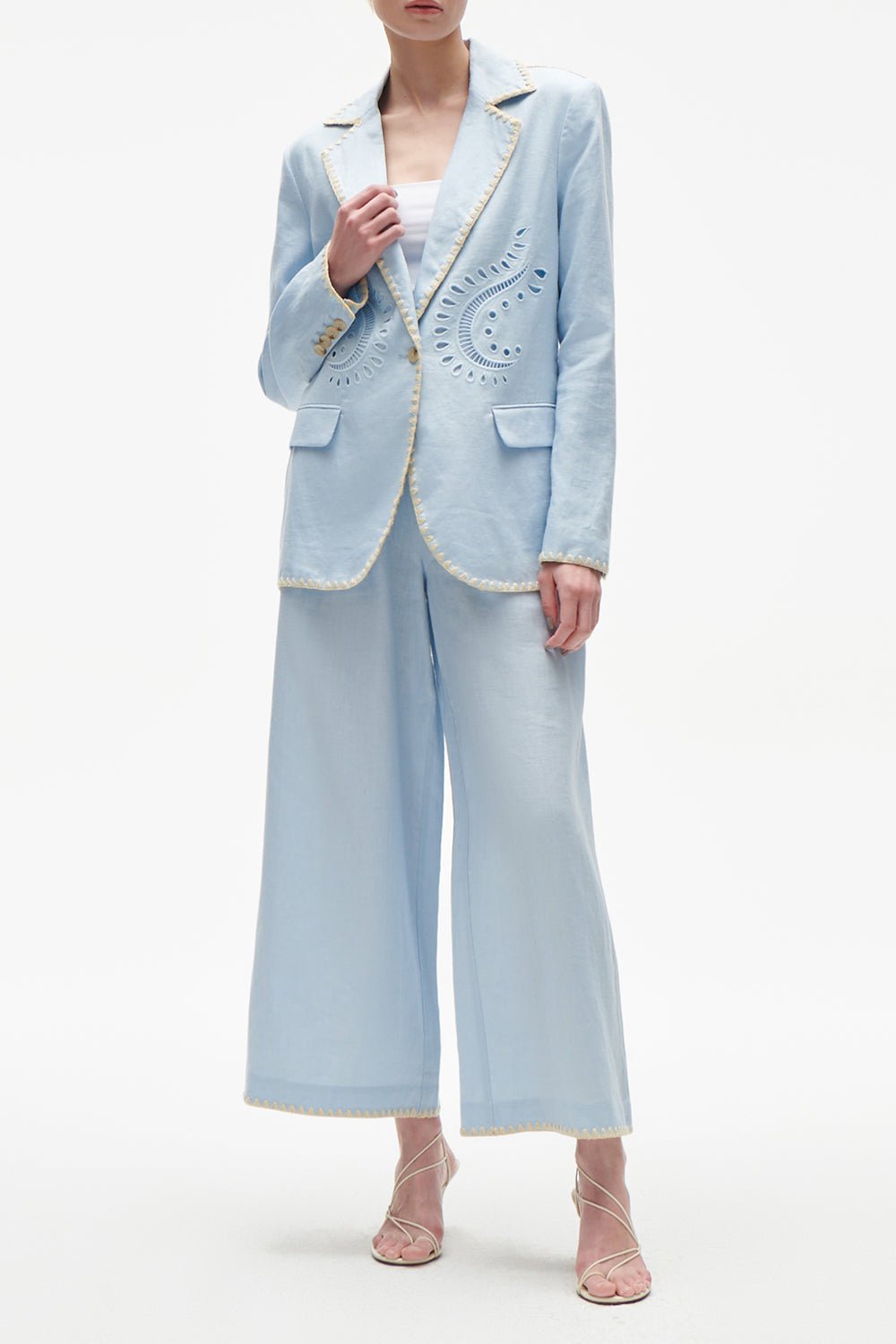 FIGUE-Tomasina Wide Leg Pant-