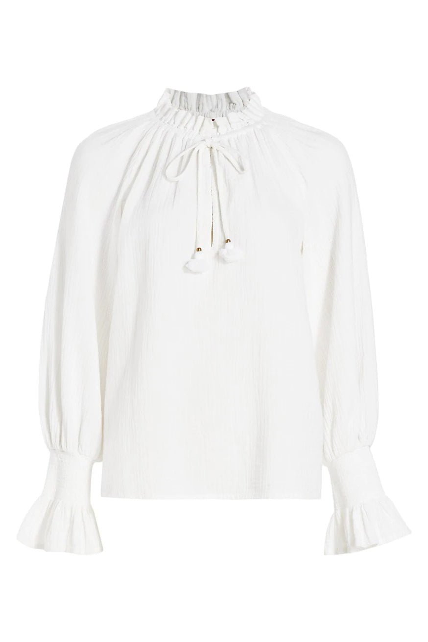 FIGUE-Lianna Top - White-