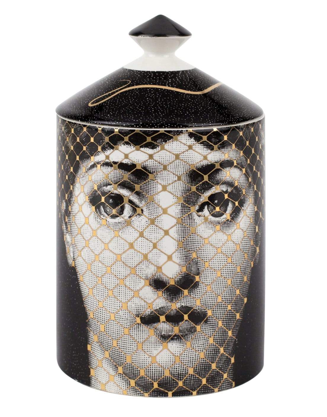 FORNASETTI-Golden Burlesque Scented Candle-GLDBRLSQ