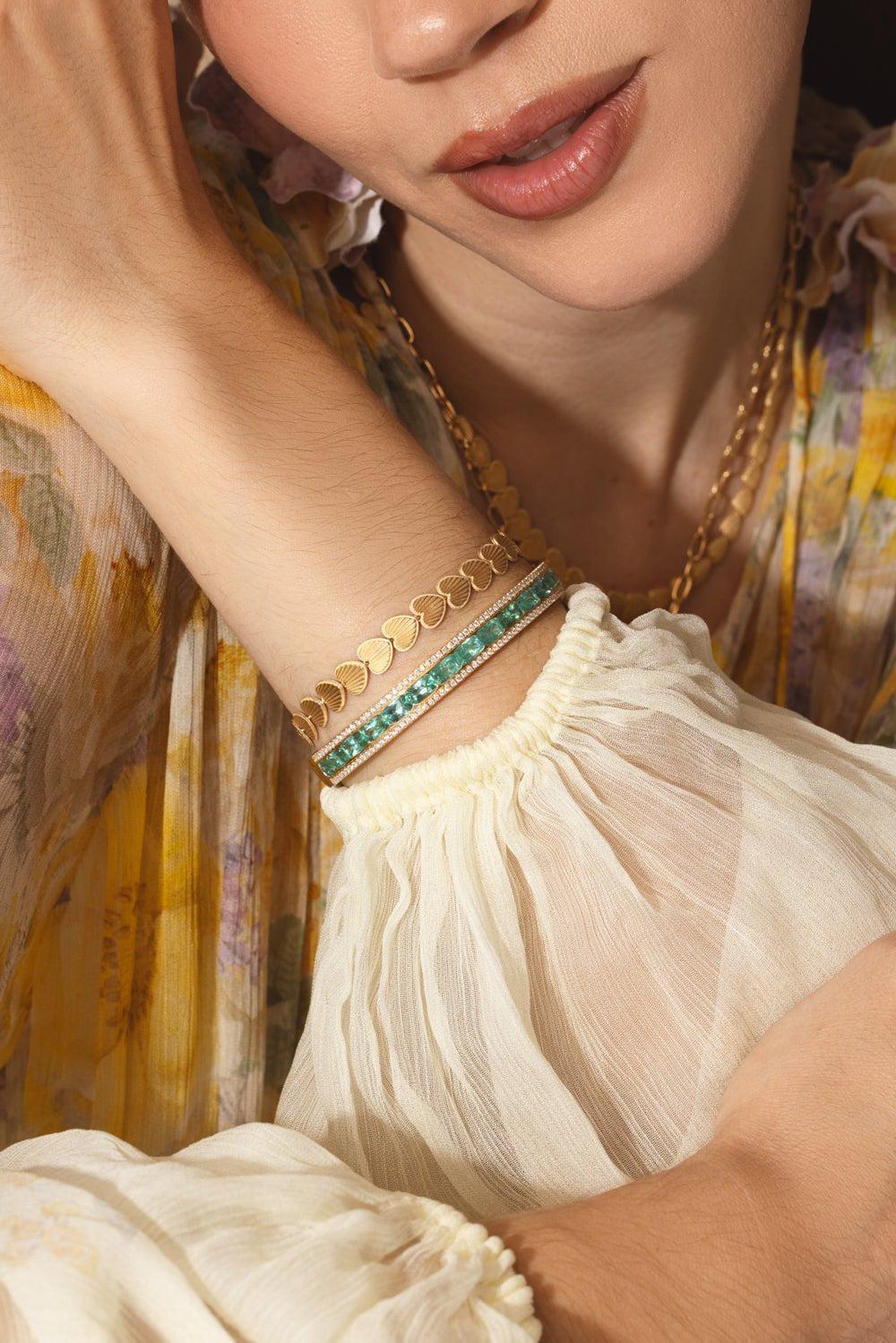 FOUNDRAE-True Love - Small Heart Token Bracelet-
