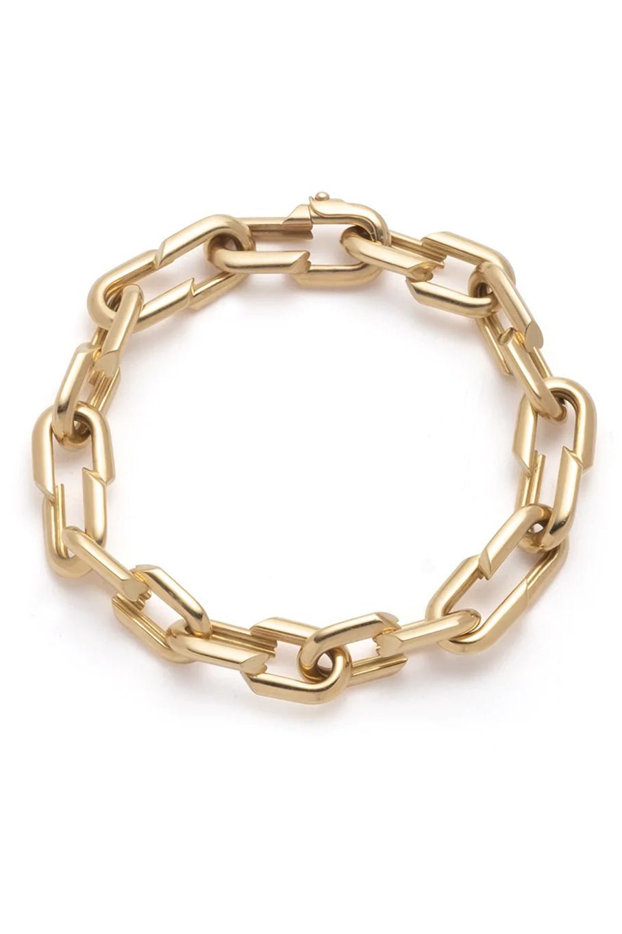 FOUNDRAE-Medium Strong Hearts Link Bracelet-