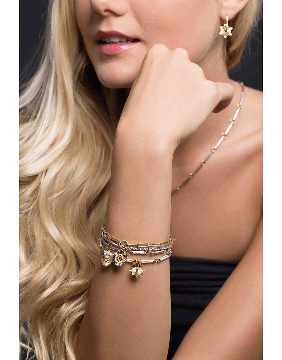 FOUNDRAE-Aether Element Chain Bracelet-YELLOW GOLD