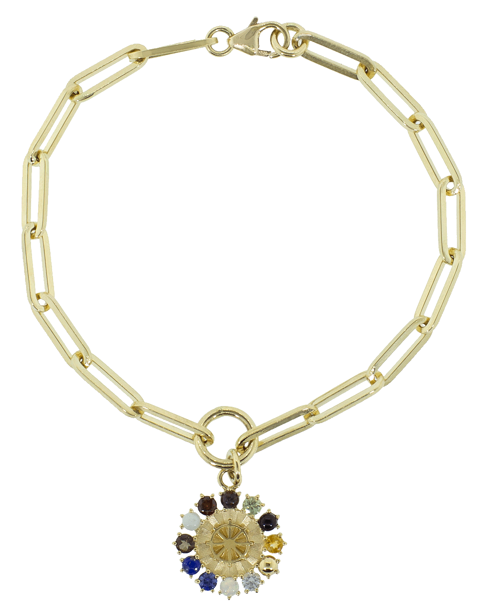 FOUNDRAE-Aether Element Chain Bracelet-YELLOW GOLD