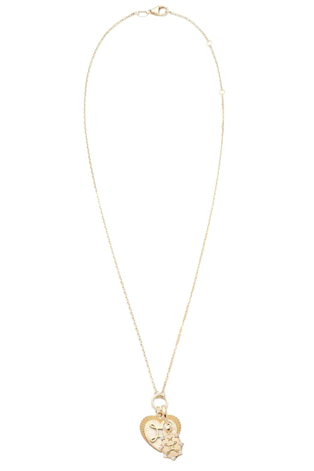 True Love Mini Story Necklace-YELLOW GOLD-JEWELRYFINE JEWELNECKLACE O-FOUNDRAE