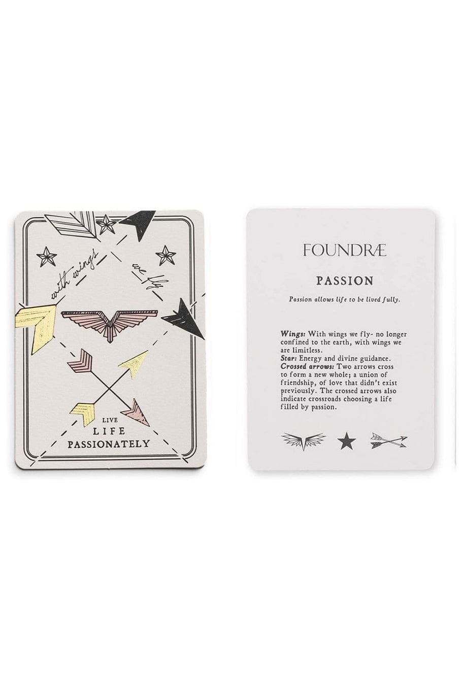 FOUNDRAE-Classic Fob Passion Necklace-YELLOW GOLD