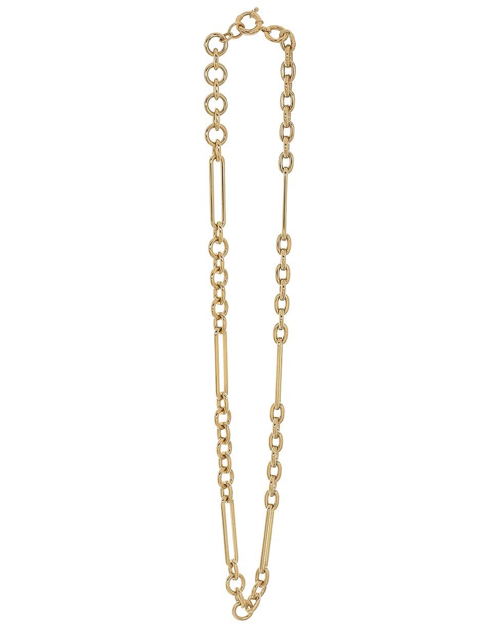 FOUNDRAE-Midsize Mixed Clip Chain-YELLOW GOLD