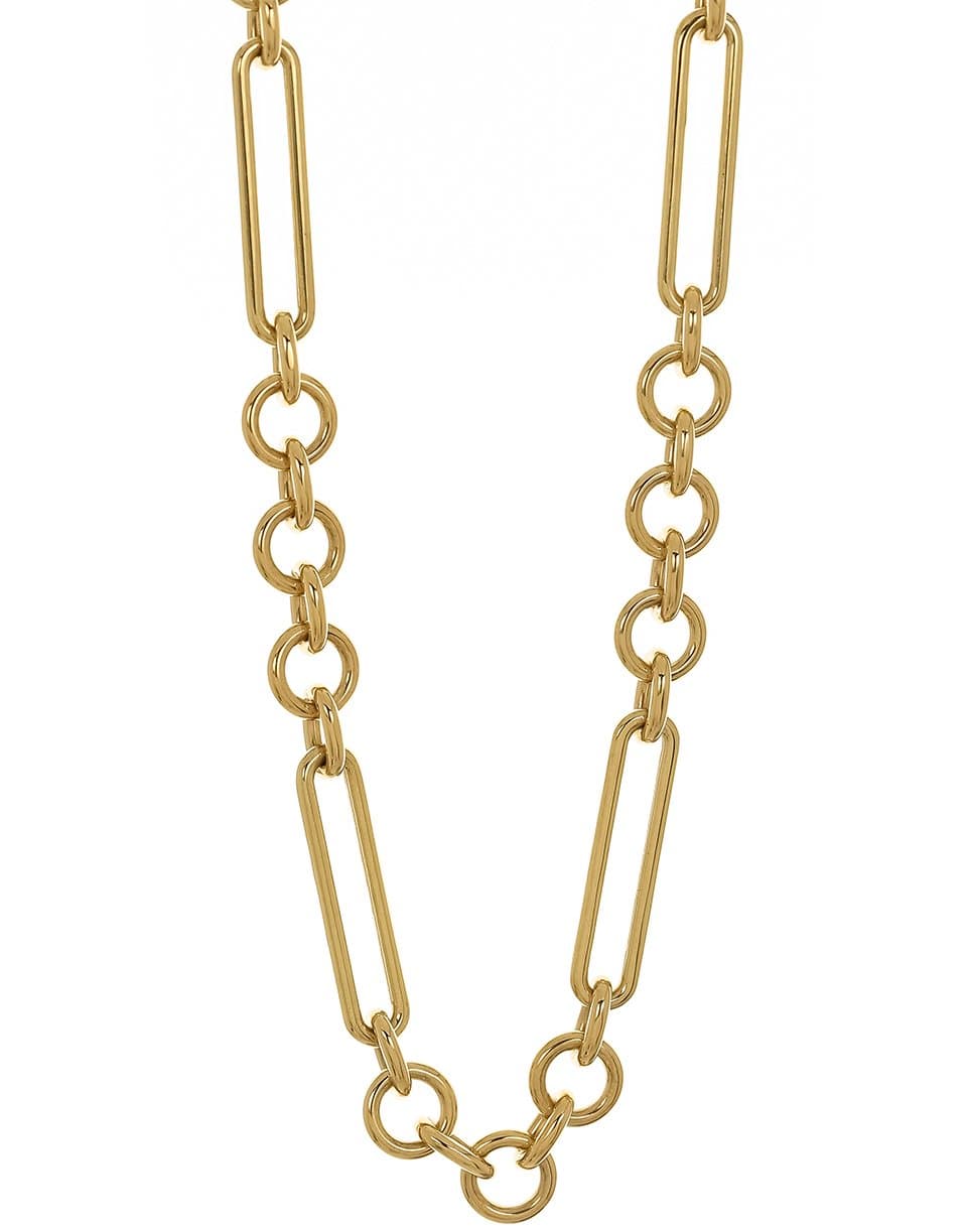 FOUNDRAE-Midsize Mixed Clip Chain-YELLOW GOLD