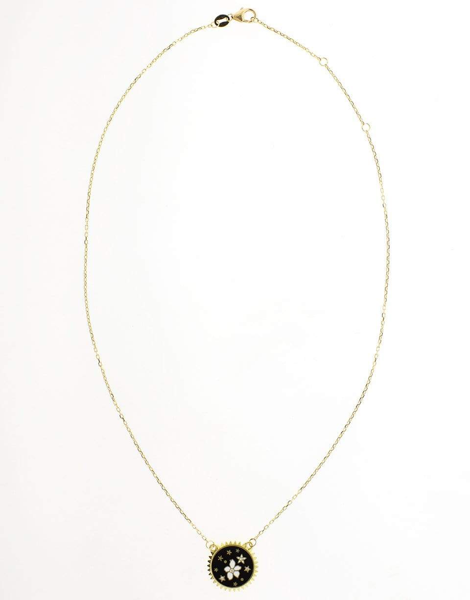 FOUNDRAE-Resilience Pendant Necklace-YELLOW GOLD