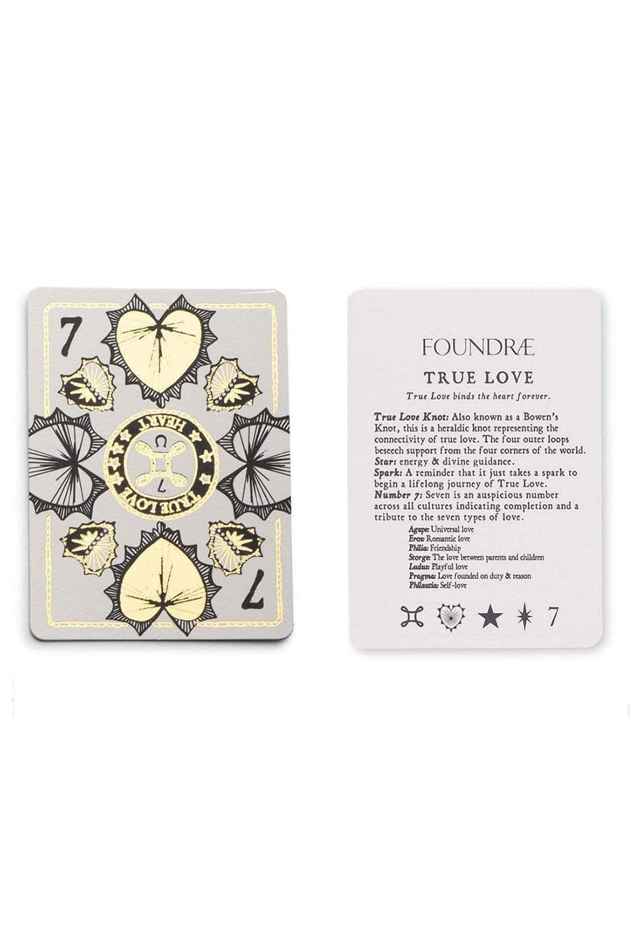 FOUNDRAE-True Love Spark Medallion Refined Clip Necklace-YELLOW GOLD