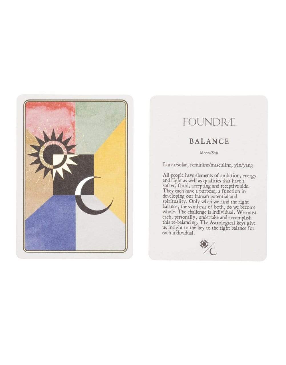 FOUNDRAE-Baby Balance Medallion-YELLOW GOLD
