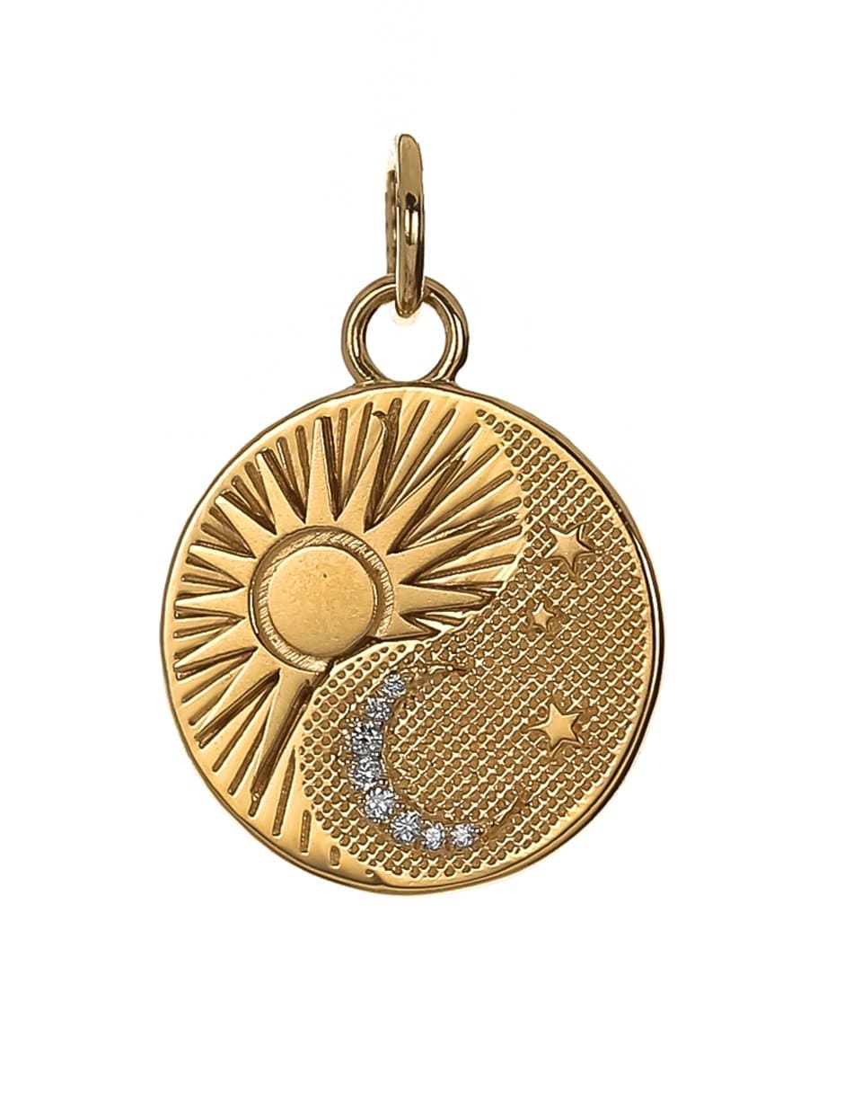FOUNDRAE-Baby Balance Medallion-YELLOW GOLD