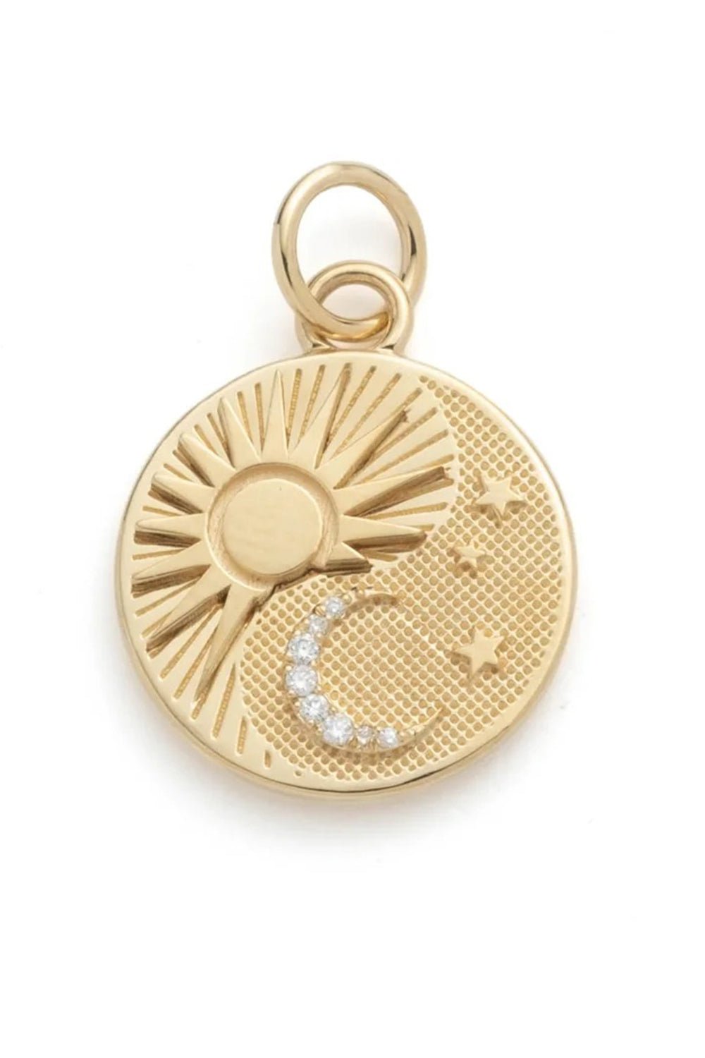 FOUNDRAE-Baby Balance Medallion-YELLOW GOLD