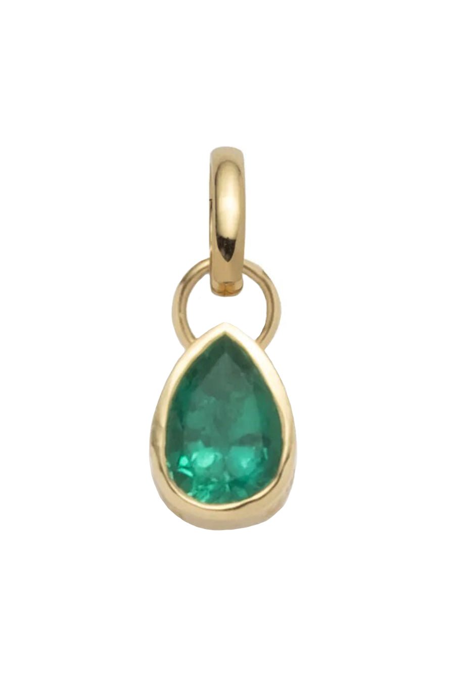 FOUNDRAE-Large Emerald Forever Always Pendant-YELLOW GOLD