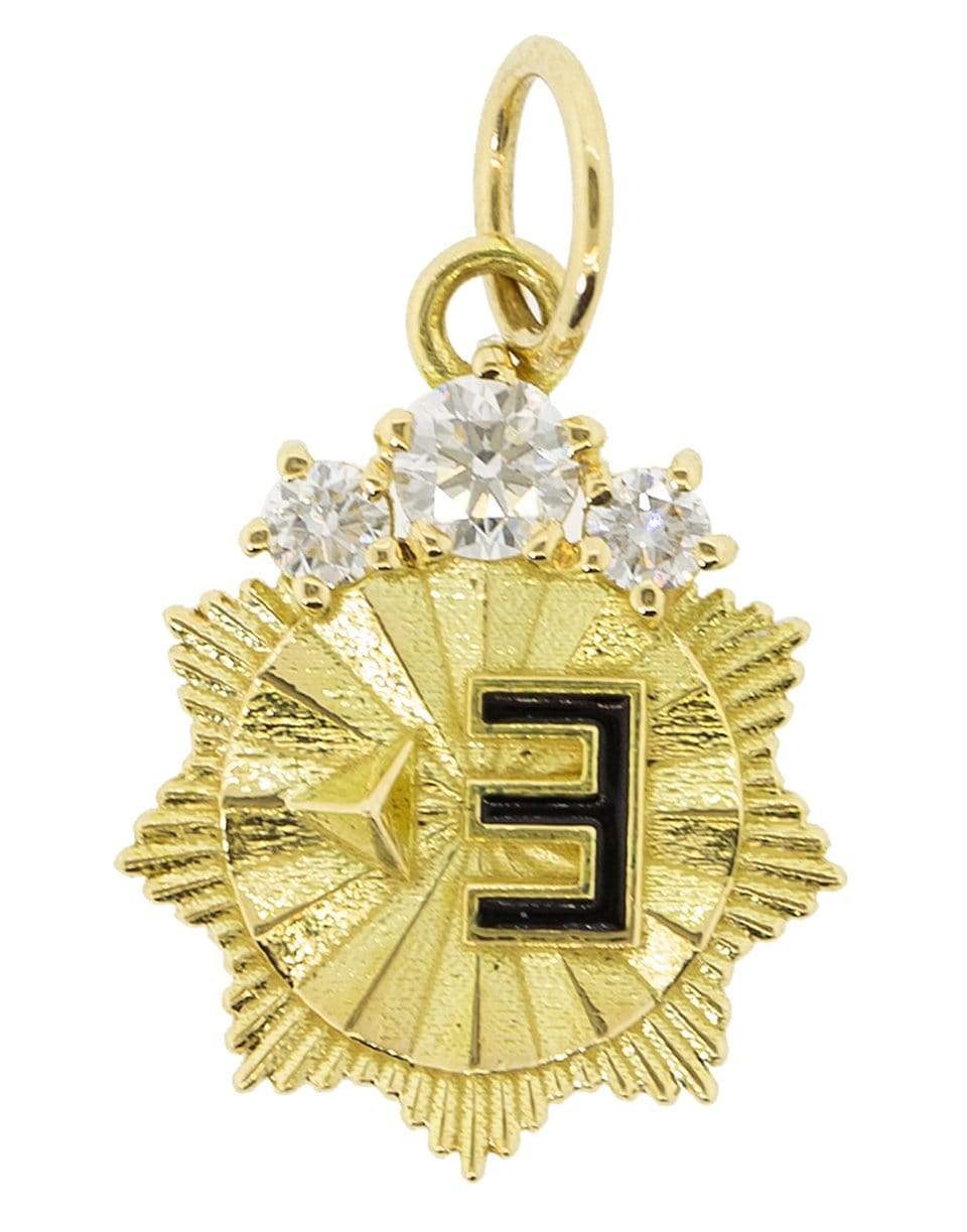 FOUNDRAE-New Beginnings Mini Pendant-YELLOW GOLD