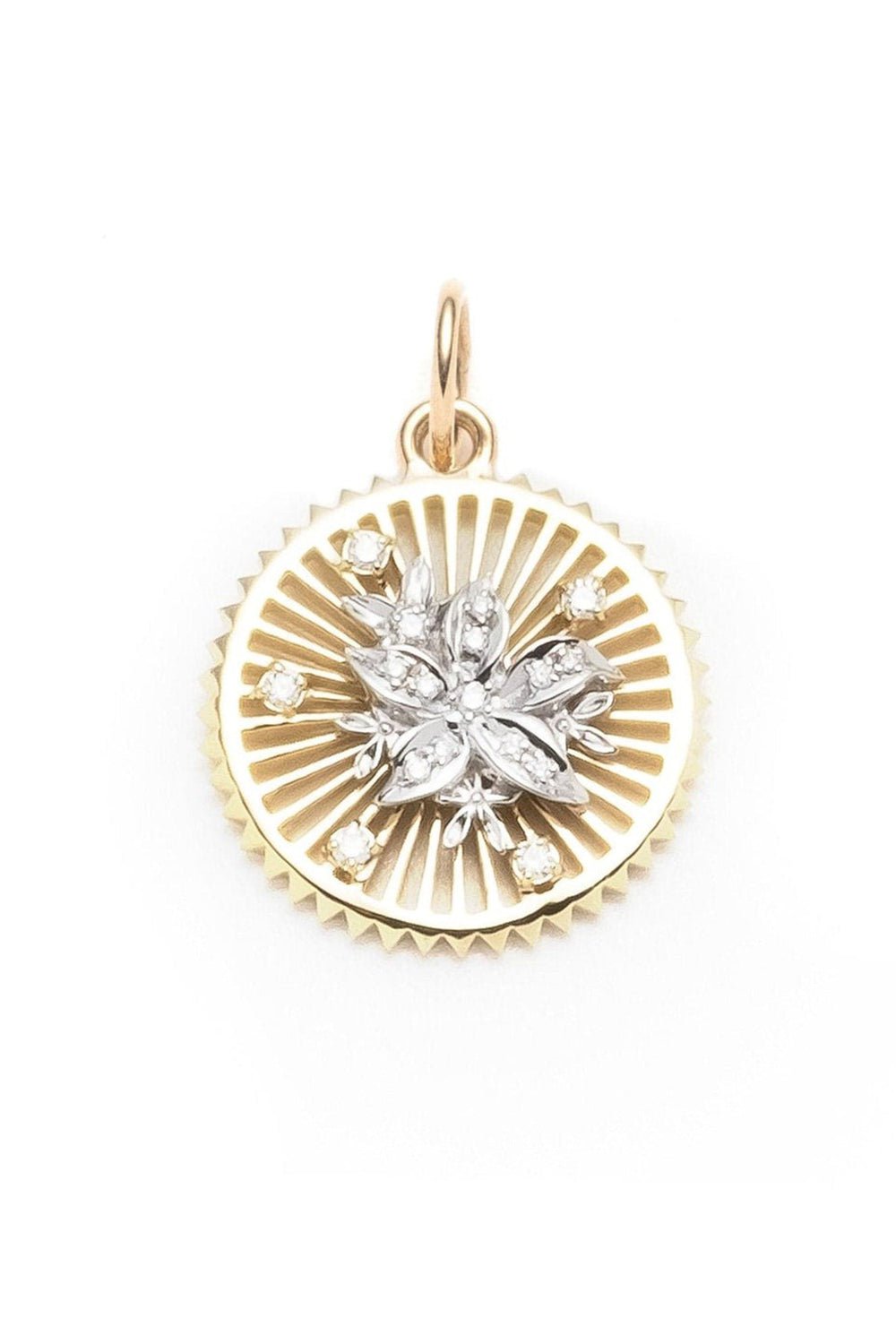 FOUNDRAE-Resilience Medium Medallion-YELLOW GOLD