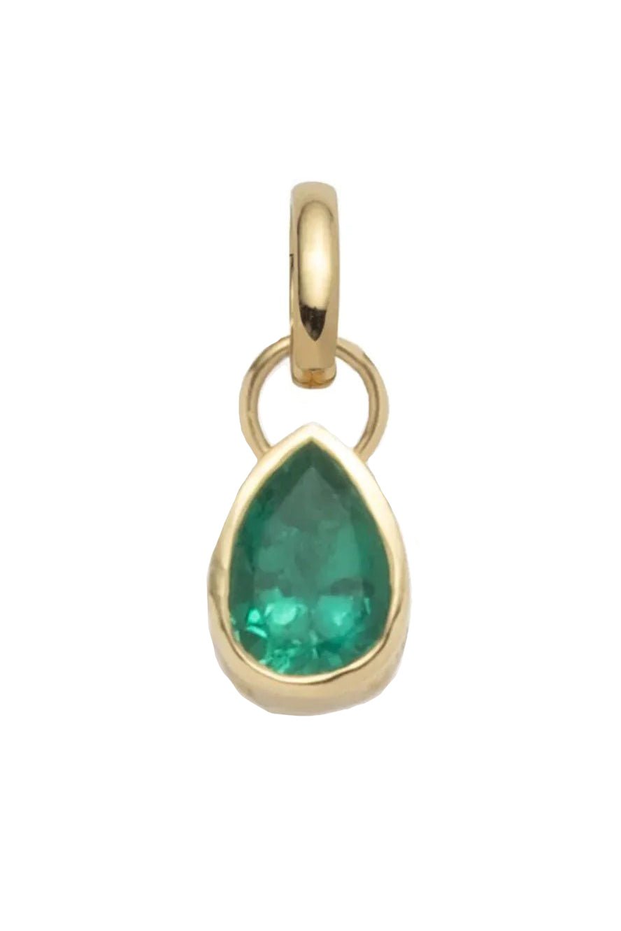FOUNDRAE-Small Emerald Forever Always Pendant-YELLOW GOLD