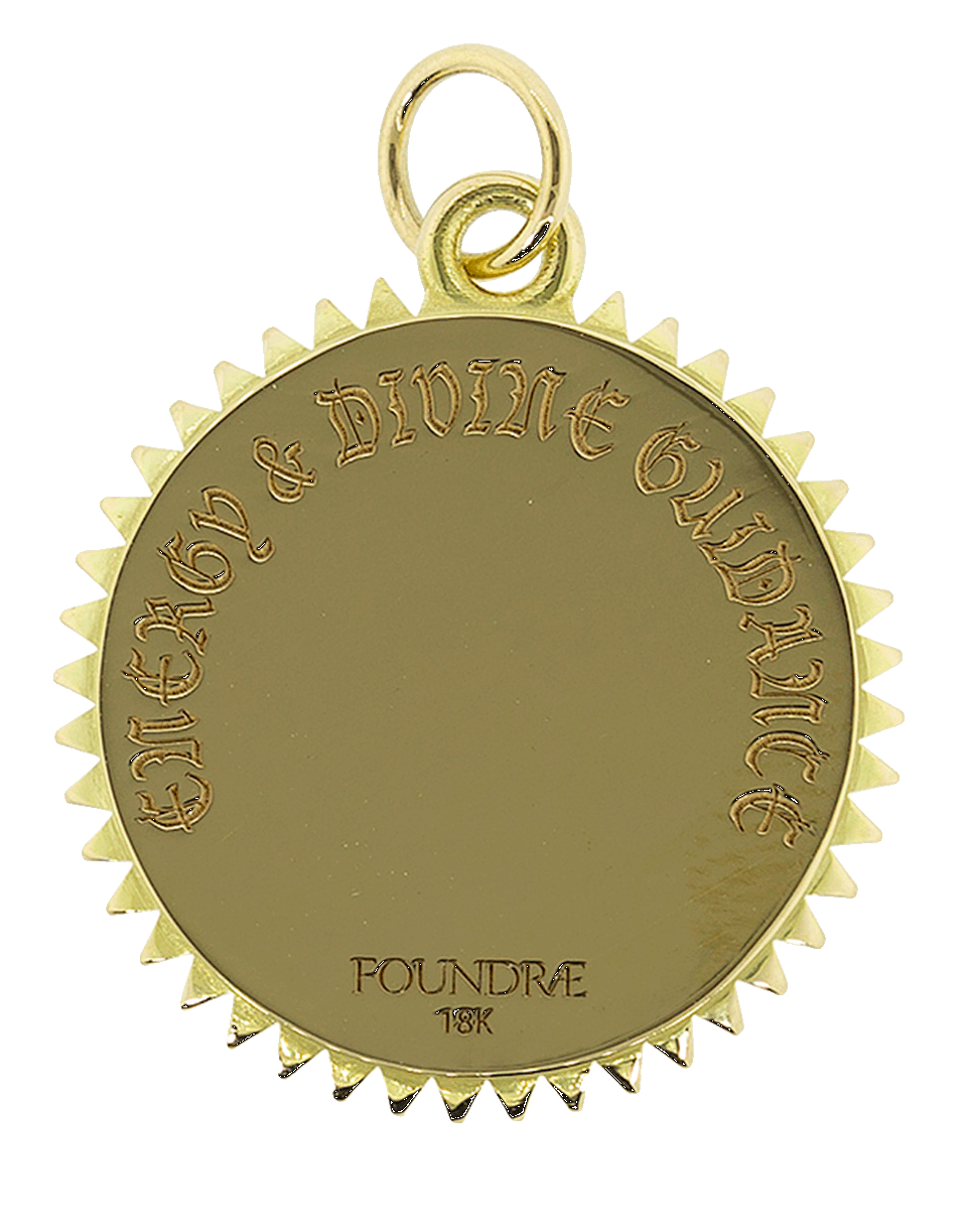 FOUNDRAE-Star Strength Pendant-YELLOW GOLD