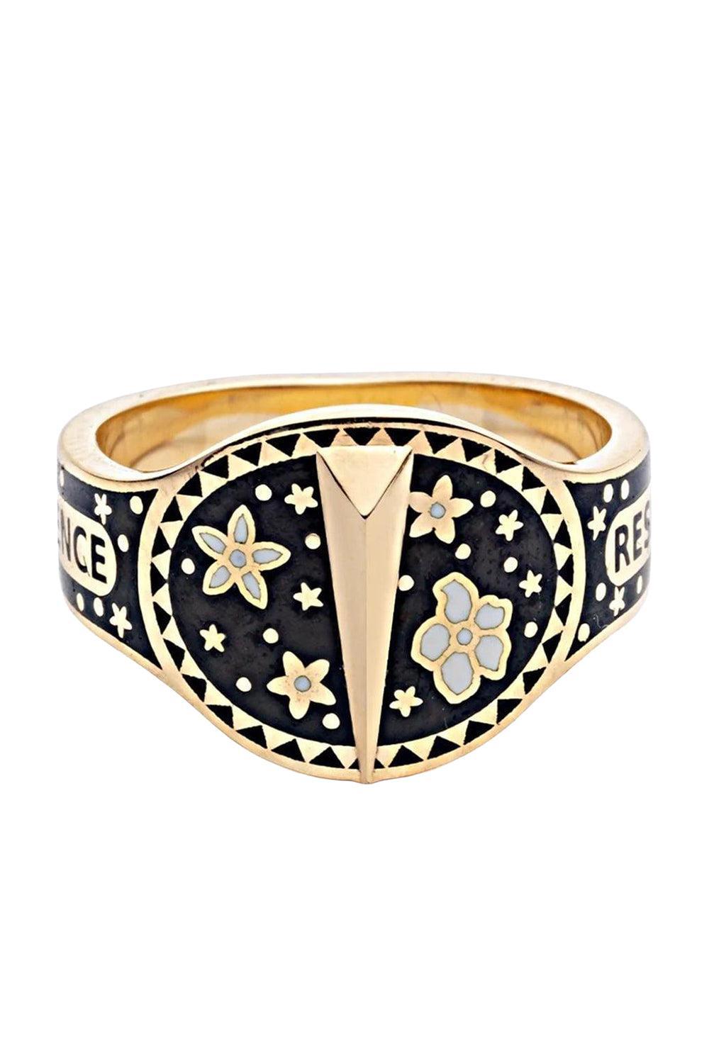 Resilience Cigar Band-YELLOW GOLD-6-JEWELRYFINE JEWELRING-FOUNDRAE