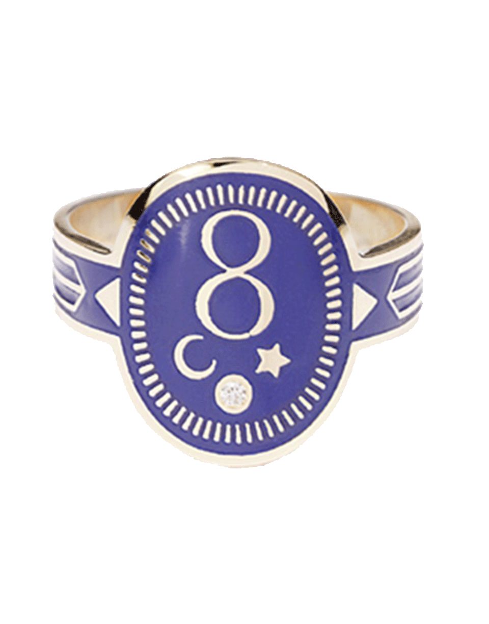 FOUNDRAE-Karma Blue Cigar Band Ring-