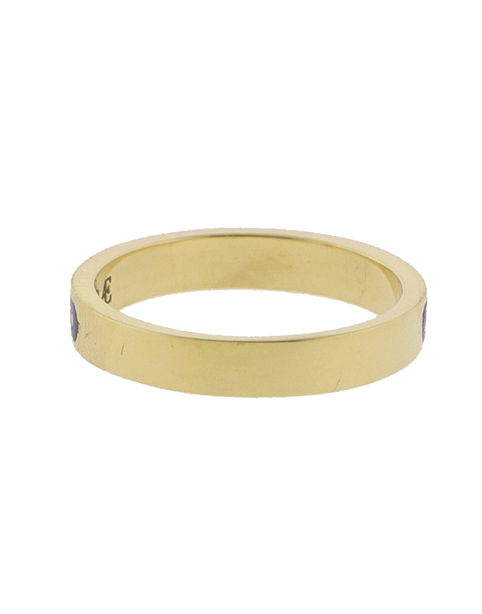 FOUNDRAE-Karma Thin Band Ring-YELLOW GOLD