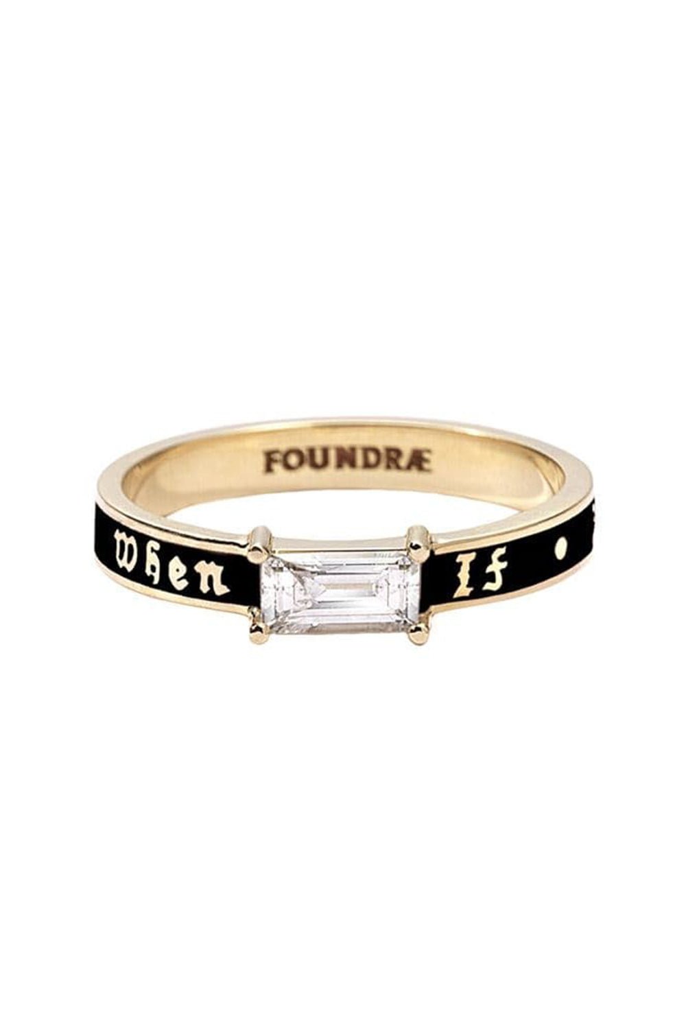 FOUNDRAE-If Not Now Then When Black Baguette Band-
