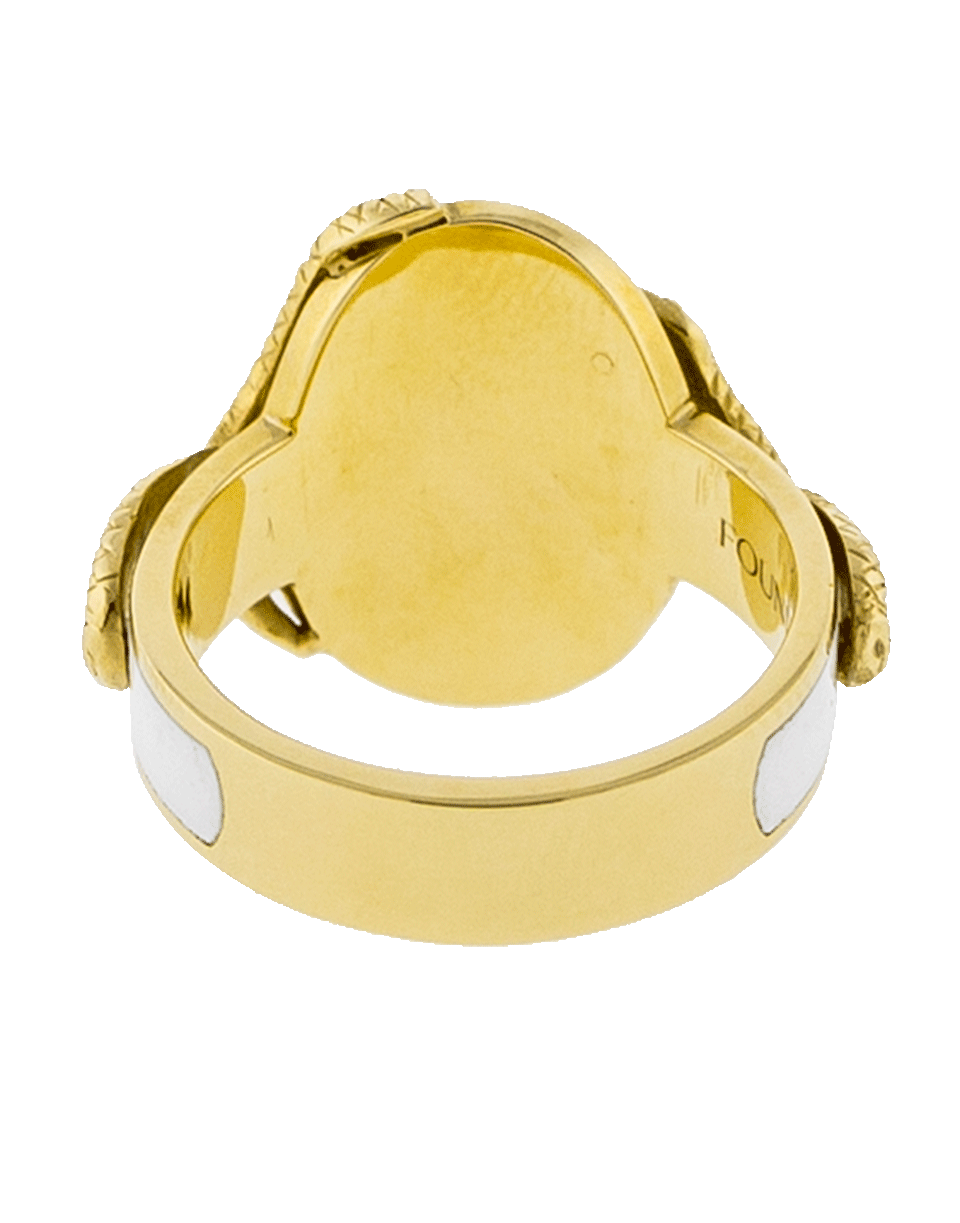 FOUNDRAE-Wholeness Cigar Band Ring-YELLOW GOLD